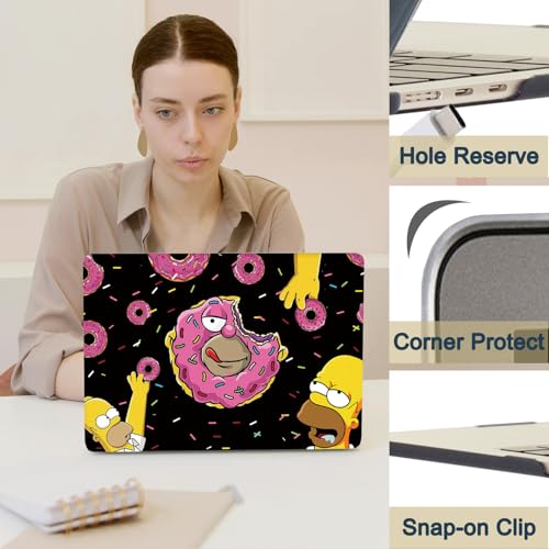 Funda MacBook Pro 15 rígida con protector teclado y diseño de pato 5