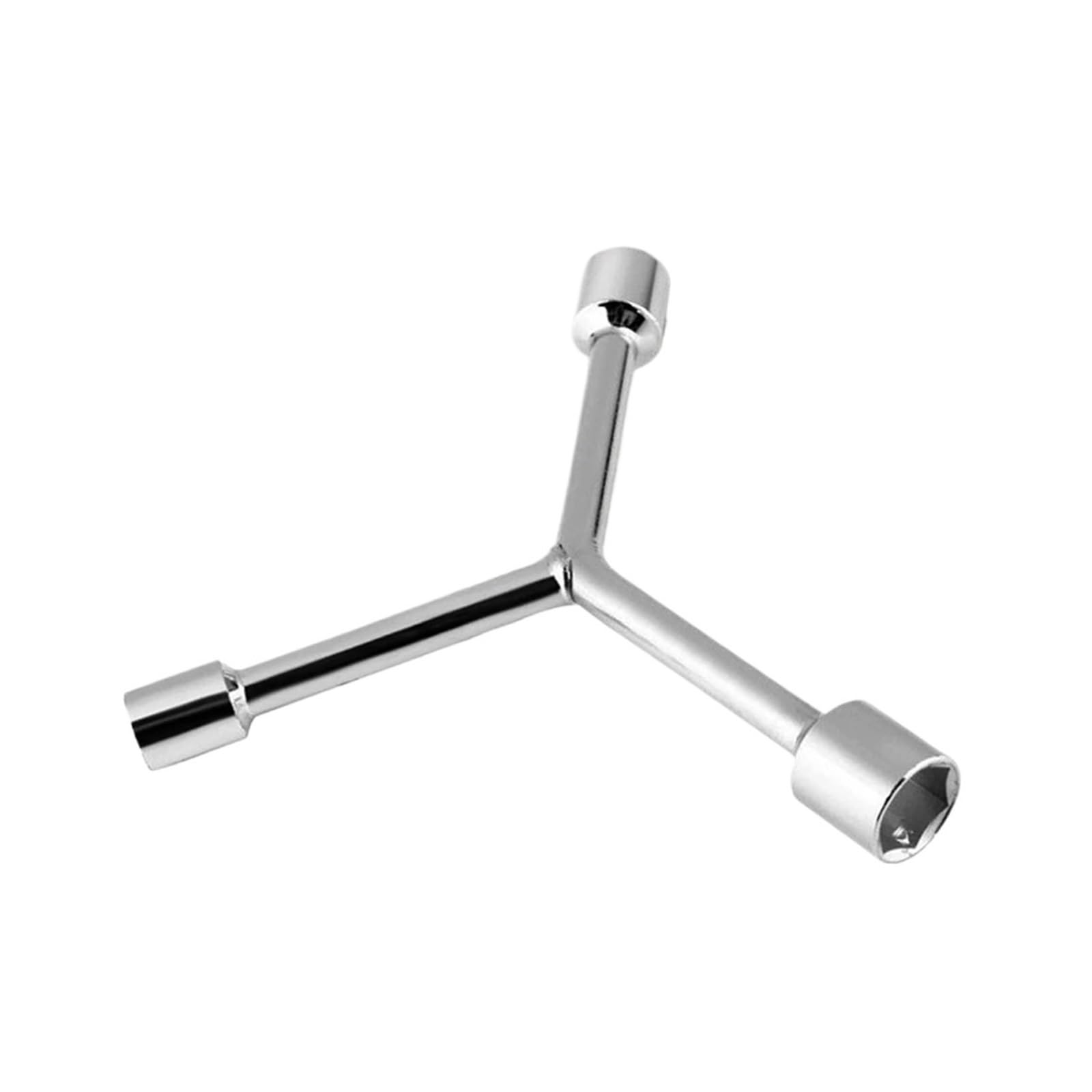 Llave de vaso de 3 vías en Y Llave de vaso triangular for el hogar Llave de tres puntas tipo Y Llave de tres puntas Herramienta de desmontaje de bicicletas for el hogar Herramienta de reparación(14-17