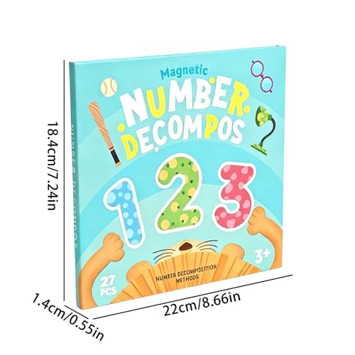 Libro didáctico de fracciones magnéticas para resolver problemas de matemáticas 2