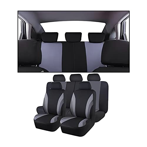 Adunsiaoto 9 Stück Universal Komplettes Set Sitzschoner Auto,...