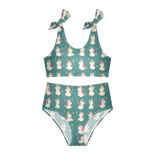 KLL Girls Bathing Suits Cute 2 Piecing Teen Bathing Suits with Adjustable Strap3