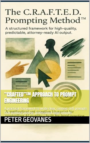 “CRAFTED”™ Approach to Prompt Engineering : A practical framework to write clear, context-rich prompts that produce precise, professional legal outputs