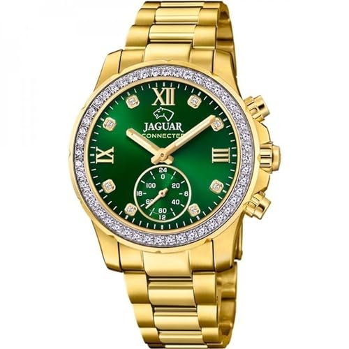 Jaguar Reloj Mujer J983 5 Connected Lady Caja De Acero Inoxidable 316l Dorado Correa De Acero Inoxidable 316l Dorado Jaguar Reloj Mujer J983 5 Connected Lady Caja De Acero Inoxidable 316l Dorado Correa De Acero Inoxidable 316l Dorado