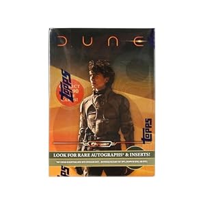 Dune Topps Chrome 7-Pack Blaster Box (Topps 2024) Trading Card Box (1 Sand Worm Ray Wave Parallel Per Box)