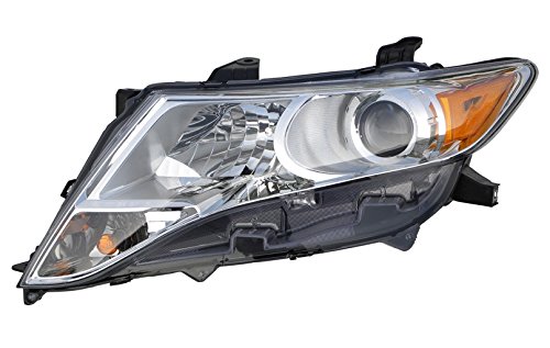Amazon.com: TRQ 2 Piece Headlight Assembly Set Halogen Chrome