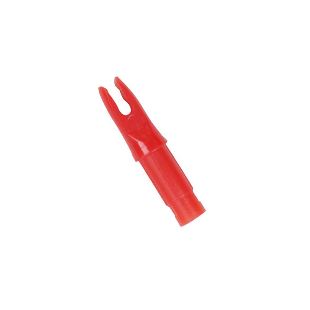 Paquete de 50 Flechas de Tiro con Arco Nock, Accesorios de Cola de Flecha de Arco para ID 6.2 mm, Ejes de Flecha de Carbono de Fibra de Vidrio de Aluminio, Tiro de Caza