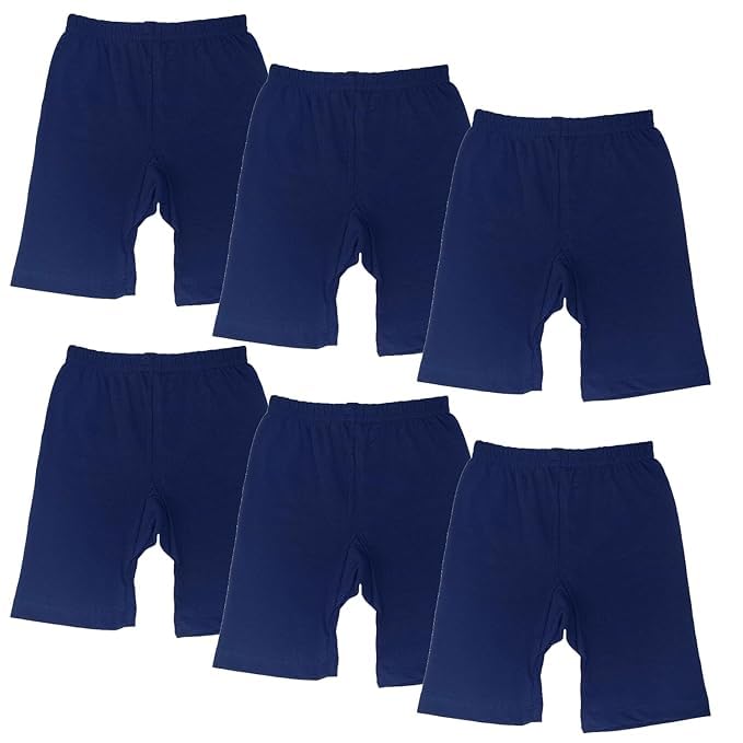 Image of MERIDA Cotton Cycling Shorts for Girl's (Pack of 6)