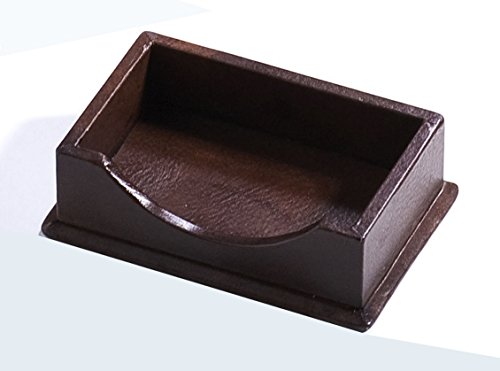 PORTABIGLIETTI DA VISITA IN PELLE PER SCRIVANIA