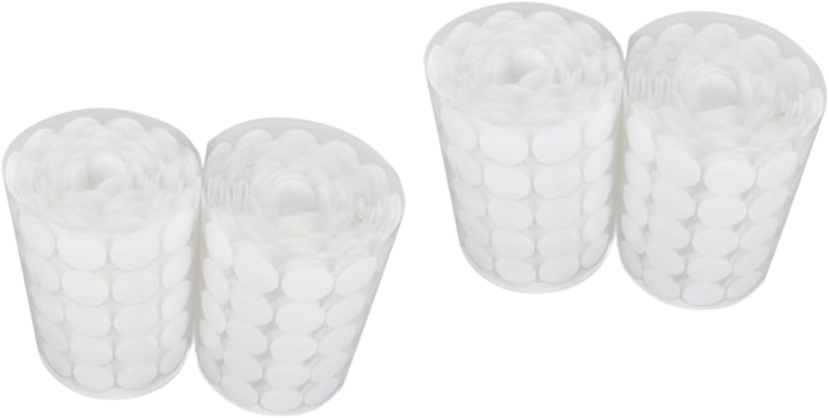 600pairs Dots Adhesive Stickers Strong Hold Self Adhesive Loop Tape for Walls Plastics Glasses