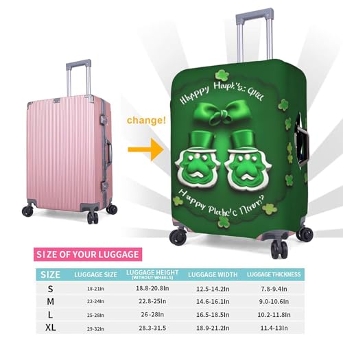 Housse de valise lavable protégeant contre les rayures taille M - 5