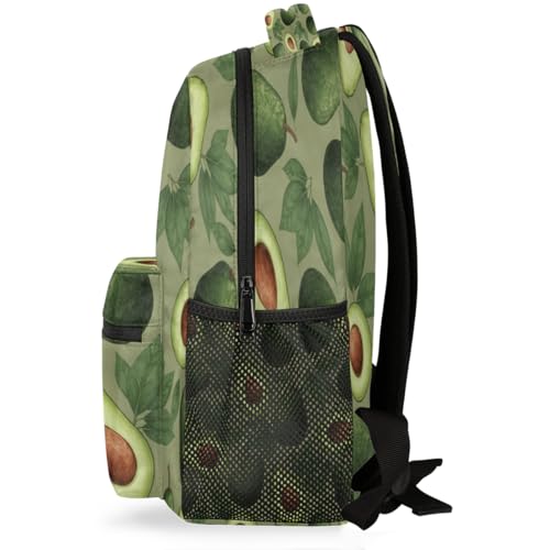 Mochila de aguacate para laptop de 15.6 pulgadas unisex 3