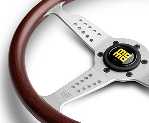 Momo Steering Wheel Heritage Grand Prix Mahogany Wood 350Mm New Gra35Wdob #TOP3