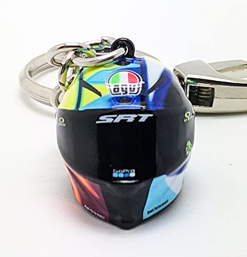 バレンティーノ ロッシ VR46 3D ヘルメット キーリング/マル