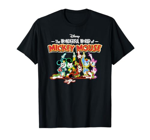 Disney The Wonderful World of Mickey Mouse Disco T-Shirt