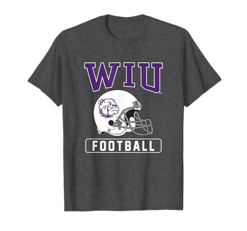 Western Illinois University Leathernecks Football Helmet T-Shirt