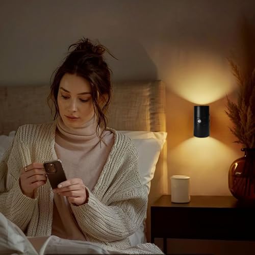 Lámpara de pared magnética con sensor de movimiento interior para evitar caídas nocturnas 3