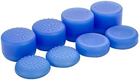 Paquete de 8 unidades de controlador analógico Gamepad elevado antideslizante pulgar Stick Grips Palillo de palanca de mando cubierta para PS5 PS4
