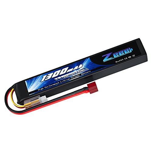 RoaringTop 7.4V 1300mAh 2S 25C Lipo Ad Alto Tasso Di Scarica Batteria - Foto 2