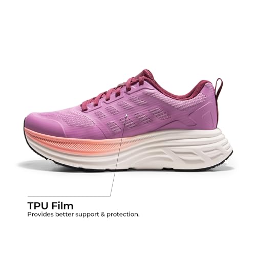 Image of NORTIV 8 Women's Walking Shoes Cushion Running Tennis Shoes ActiveFloat Non-Slip Comfortable Breathable Workout Gym Sports Athletic Fashion Sneakers