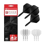 Target Darts – Target Darts K-Flex Integrated Dart Flights and Shafts, Stie