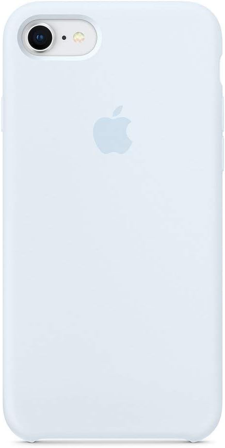 Kekleshell iPhone 8 Silicone Case 4.7", iPhone 7 Silicone Case, Soft Liquid Silicone Case with Soft Microfiber Cloth Lining Cushion -4.7inch (Sky Blue)