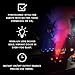 CHAUVET DJ – Geyser P7 Vertical Burst System | Pyrotechnic Style Output Without Fire Or CO2 | Dual LED Zones With RGBA UV Mixing | DMX & Wireless Remote Operation | Flexible Mounting Options
