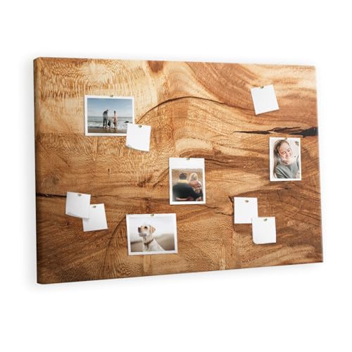 Tableau mural liège horizontal pour centraliser vos notes, photos et projets professionnels
