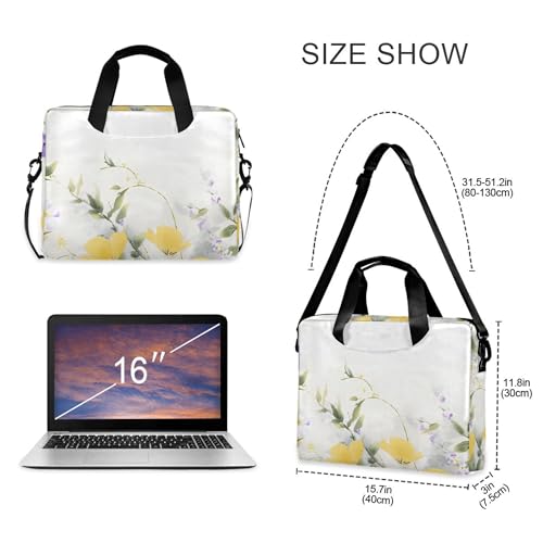 Funda portátil ALAZA Daisy & Poppy para laptop 13-15.6" miniatura 4