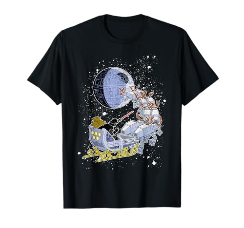 T-shirt Star Wars Vader Open Sleigh top imprimé geek manches courtes
