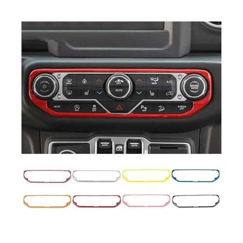 Autocollant climatisation Jeep Wrangler JL pour masquer les rayures du panneau