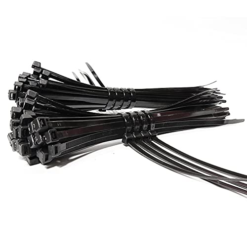 Kabelbinder,Kabelbinder Zip Ties Lösbare Nylon Kab Kabelbinder, Kabelbinder, komplettes Set mit schwarzen Kabelbindern, selbstsichernde Kabelbinder, Nylonbinder(4 X 300)