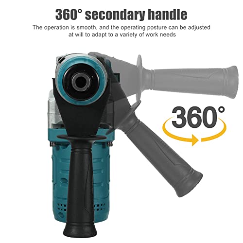 Bürstenloser Akku-Bohrhammer, Hochleistungs-Bohrhammer, 0–1500 U/Min Variabler Geschwindigkeitshammer, 3-Modus… – Bild 5