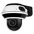 Anpviz UltraHD 4K 8MP PTZ POE IP Camera Outdoor with 5X Optical Zoom, 1/2.8" Sensor Dome Security IP Camera, Two-Way Audio, Human Vehicle Detection, 512GB SD Slot, 100ft IR Night Vision (U Series)
