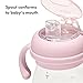 OXO Tot Transitions Soft Spout Sippy Cup with Removable Handles - 6 oz. - Blossom
