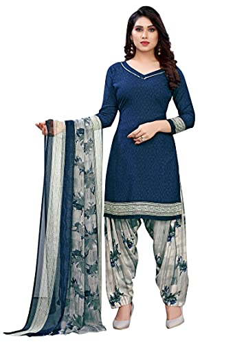 Peegli Dupatta Ethnischer Bedruckter Salwar Kameez Mit Dupatta-Set Französischer Crpe Ungestepptes Material Für Frauen Cover