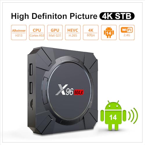 Lecteur multimédia Android Box X96 Max Quad Core pour connecter tous vos écrans