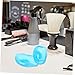 PACKOVE 1 Pair Silicone Ear Shield Covers for Hair Dye Protection Reusable Ear Protectors for Hair Salon to Block Dye and Noise Tool