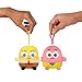 TeeTurtle Spongebob Squarepants and Patrick Star Plushmates Besties Keychain Set - Officially Licensed Novelty Clip-On Plush with Magnetic Hands