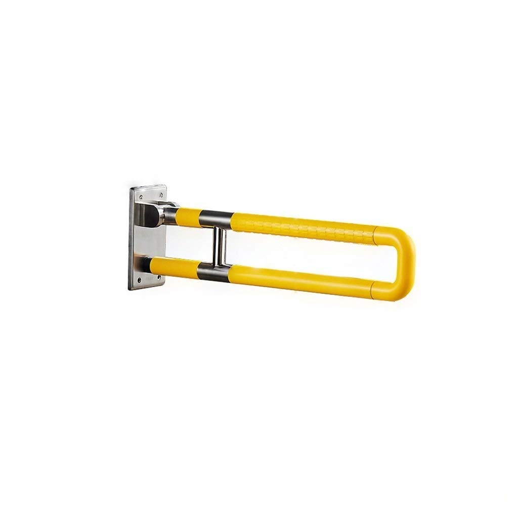 Maniglioni di sicurezza per il bagno, in acciaio inox, antiscivolo, con manico in nylon
