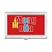 Mongolia Country Flag Name Business Card Holder Case Pocket Box Wallet