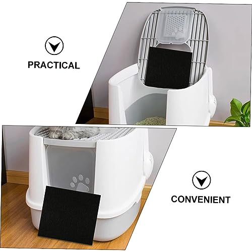 VANZACK Caixa Com 60 Peças Filtro Caixa Areia Para Gatos Algodão Filtros Lixo Substituíveis Tapete A