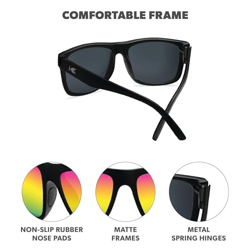 Image of Knockaround Large Polarized Sunglasses for Men & Women - UV400 Protection