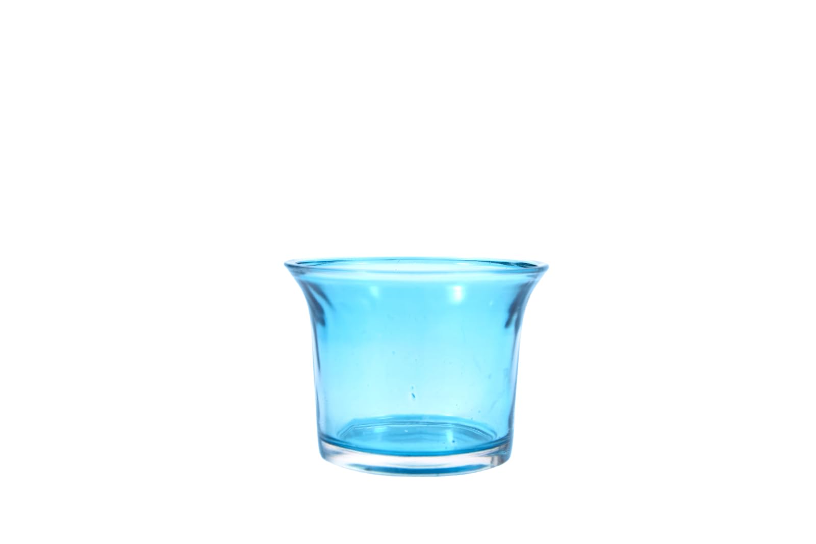 Bell Tent Boutique...Happy Glamping Turquoise Glass Pack Of Replacement Votives For Tea Light Chandeliers (20, )