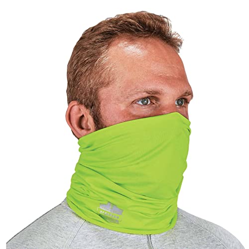 Ergodyne Chill-Its 6487 Cooling Neck Gaiter, Multiple Ways to Wear Headband or Face Mask
