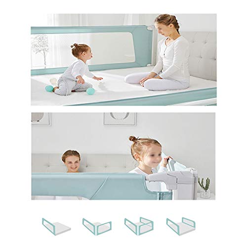 Garde-corps de sécurité lit bébé avec levage vertical et rail unique stable