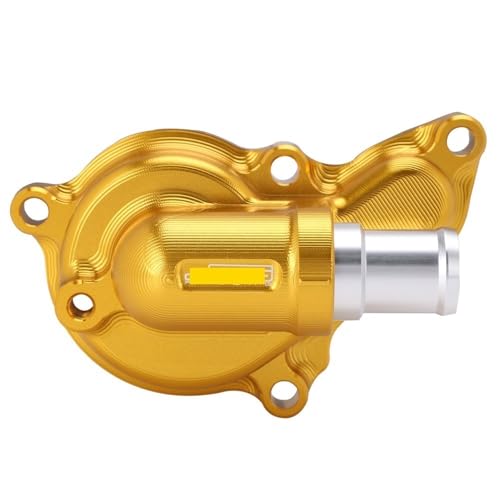 Couvercle de protection pompe à eau CNC jaune pour Suzuki DRZ400E DRZ400S DRZ400SM 2000-2021