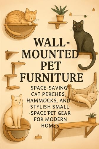 Wall-Mounted Pet Furniture: Space-Saving Cat Perches, Hammocks, and Stylish Small-Space Pet Gear for Modern Homes