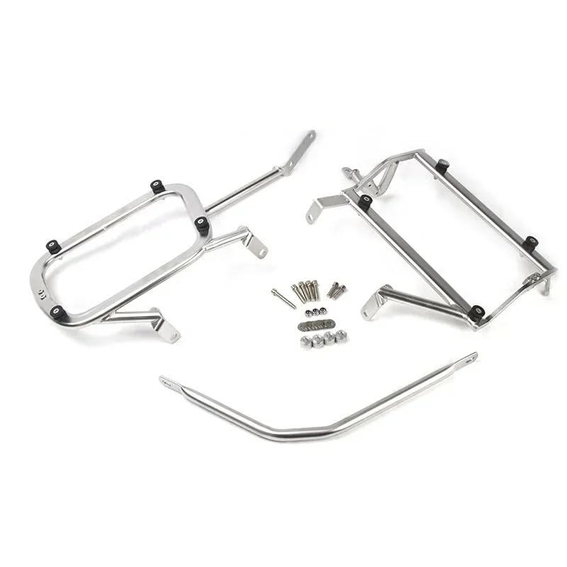 Porte-Bagages CRF1000 Voyage Moto Support Sacoche et Coffre Arrière Inox