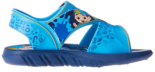Sandália Luccas Neto Meninos Azul/Azul/Amarelo 29/30