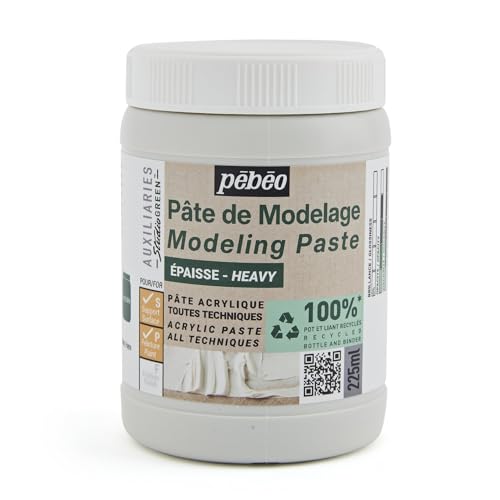Pébéo Studio Green Thick Modelling Paste 225 ml
